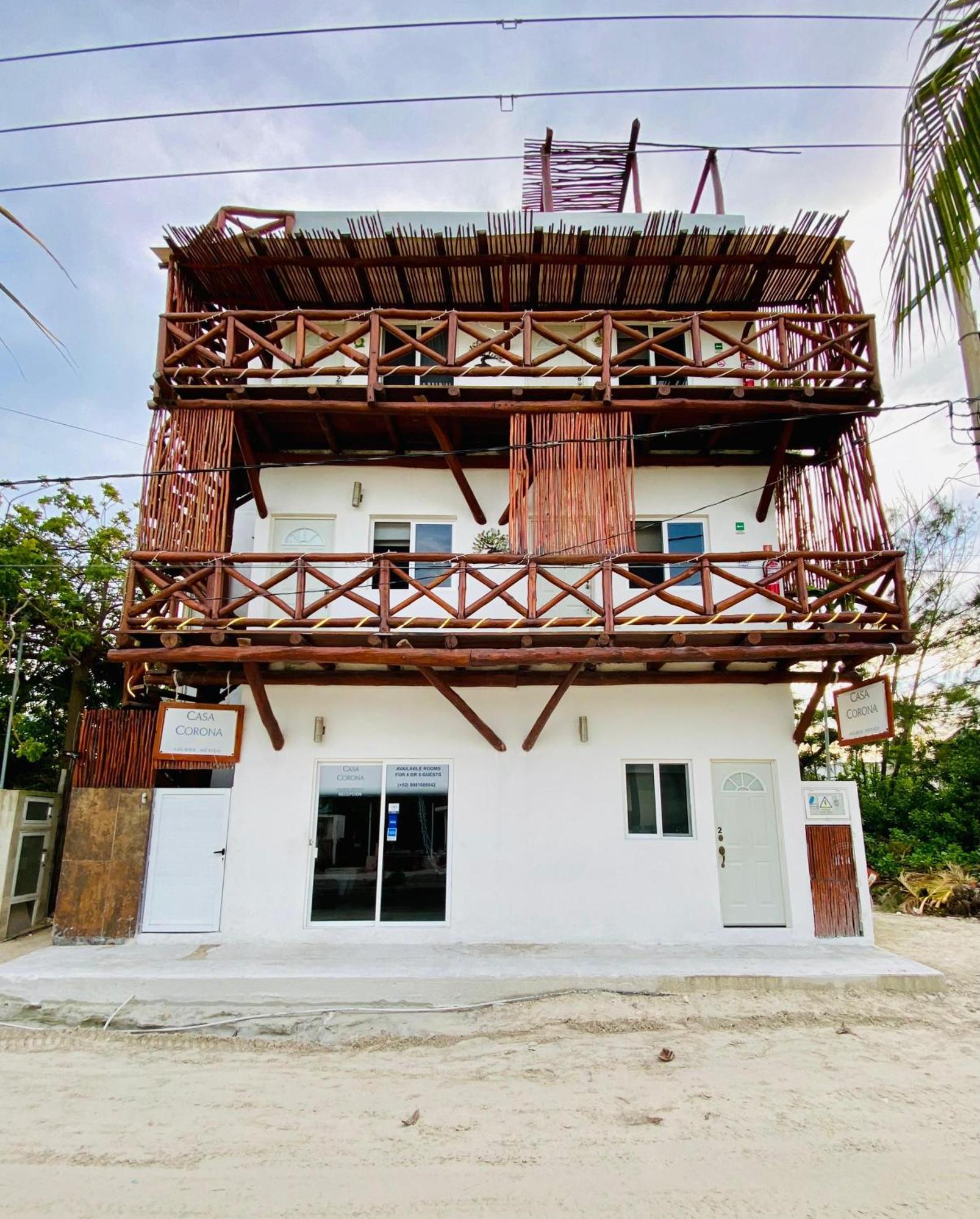Casa Coronaa Holbox Mexico Bagian luar foto